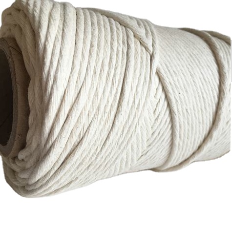 Multipurpose Usage 6mm Cotton Rope Cord Macrame With Guaranteed
