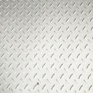 China 2MM Stainless Steel Sheet SS Chequered Plate 304 304L Cold Rolled 2B Finish wholesale