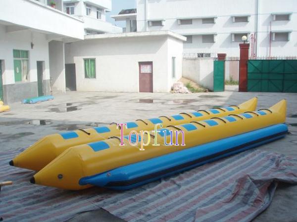 Banana Boat For Sale / Double Line Tube Inflatable Fly Fishing Boats For Summer