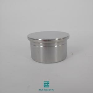 China Stainless Steel 304 Banister Rail End Caps 42.4mm SGS ISO9001 Certificate wholesale