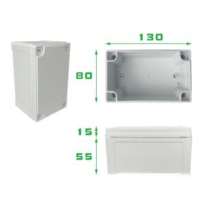 China TY-8013085 Ip66 Electric Connection Box Waterproof ABS Plastic Enclosure wholesale