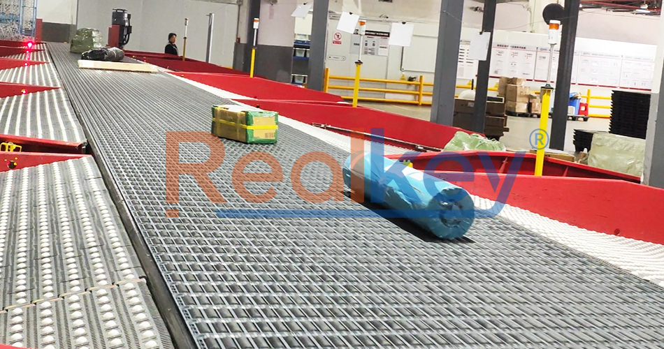 Optimized Mail Sorting Plastic Modular Conveyor Storage Conveyor System Precision Control