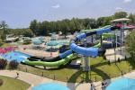 ODM Indoor Water Park Equipment Swimming Pool Fiberglass Slide