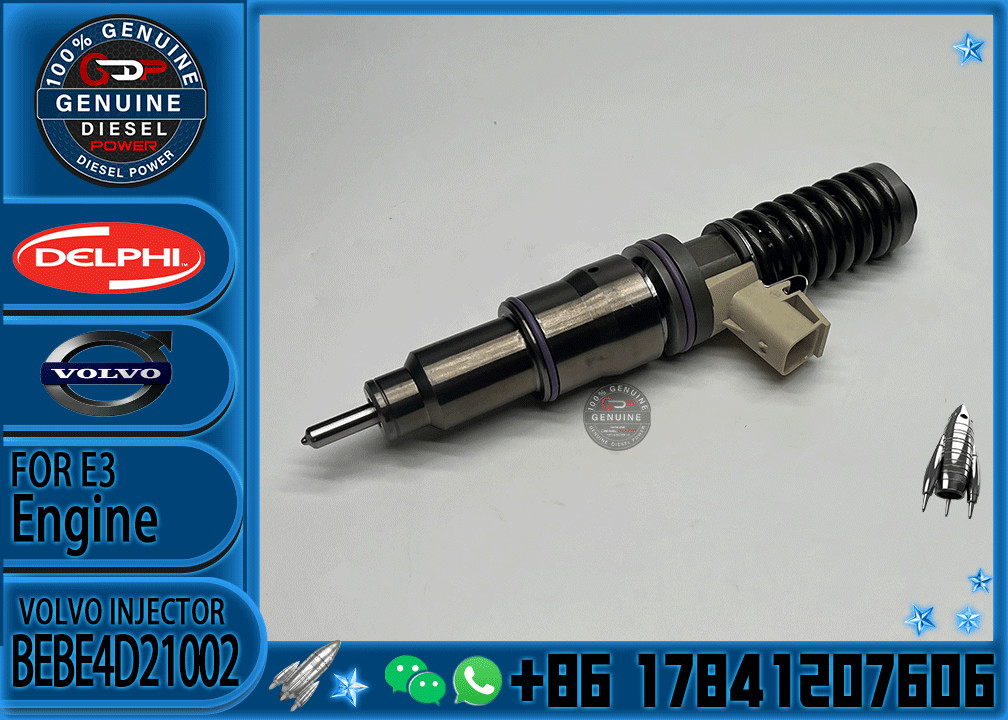 Common Rail Injector BEBE4D05001 BEBE4D17001 BEBE4D21001 BEBE4D19001 BEBE4D19002 BEBE4D21002 for VOL