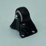 1.5 Inch Rigid Plate Caster Wheels Polyurethane 50kg Load