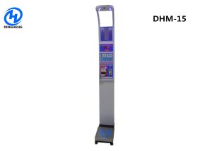 China BMI Measurement Coin Operated Weighing Scales AC110V - 220V 50HZ / 60HZ wholesale