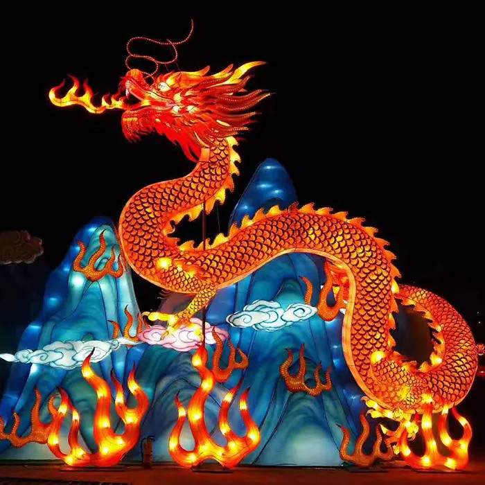 Outdoor Waterproof Chinese Silk Lanterns 60CM-30M Size for Festival Show