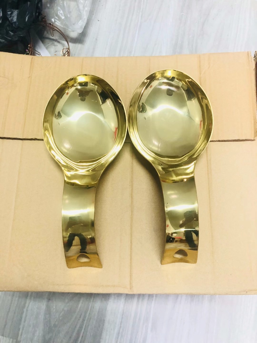 Door Lock Hinge Handle Gold Rose Gold Black Color Titanium Nitride Coating Equipment