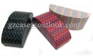China hand made large size eyeglasses cases wholesale
