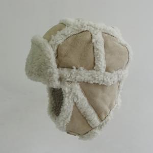 China Promotion sheepskin double face shearling fur hat china wholesale