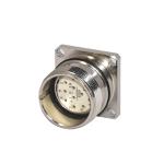 Rigoal M23 Connector Male 12pins Assembly To Female Falnge