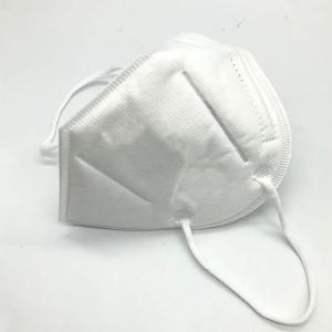 China Folded Respirator Meltblown Earloop KN95 Face Mask wholesale