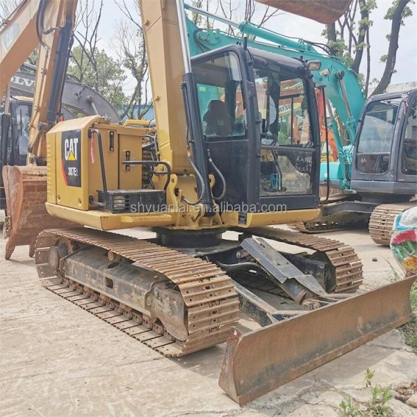 CAT307E Second-Hand Excavator with Durable Soft Steel Design and High Work Efficiency