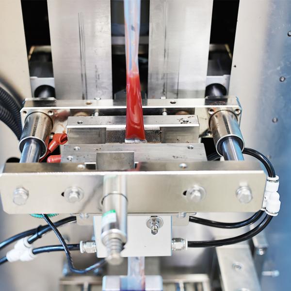 Juice Ketchup Liquid Bag Packing Machine Pneumatic 380V/50Hz 3.3kw