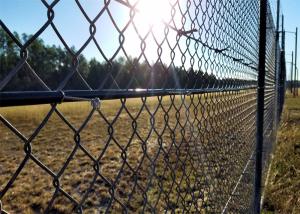 China Black PVC coated Cyclone Fence wholesale