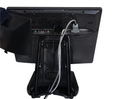 Capacitive Touch Screen POS Machine VFD Customer Display POS Software 15 inch Display