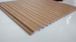 China Banboo Pattern PVC Ceiling Panels PVC Building Materials Panel Ceiling wholesale