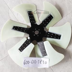 China Construction Machinery Accessories 6D125 6D140 Excavator Fan Blade 600-633-7850 wholesale