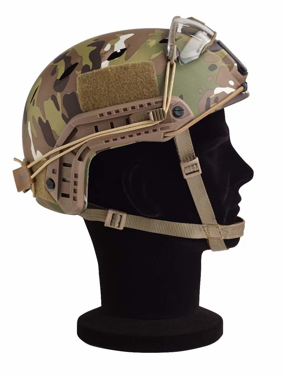 Aramid Fiber Fast Ballistic Helmet Bulletproof IIIA Lightweight
