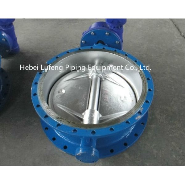 motorized operated high performance oversize DN700 butterfly valve