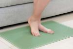 Bathroom Silicone Anti-Skid Pad Solid Color Bathroom Shower Foot Pad Floor Pad