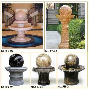 China Stone Sphere Fountain For Home Decoration wholesale