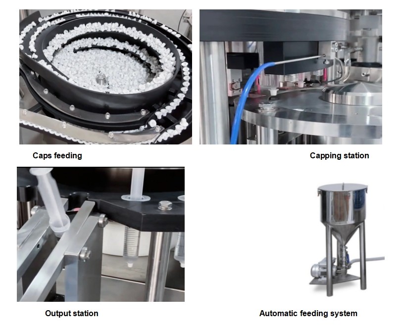 Highly Capacity Prefilled Syringe Project Line Plugging Bottle And Capping High Quality Automatic Filling Machine