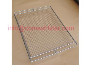 China Customized Perforated Baking Trays For Drying Herb - Medicine , 460 X660 Mm Size wholesale