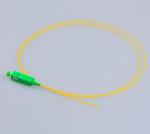 1310 / 1550nm Fiber Optic Pigtail Single Mode SC / APC G657A1 2.0mm Dia Yellow
