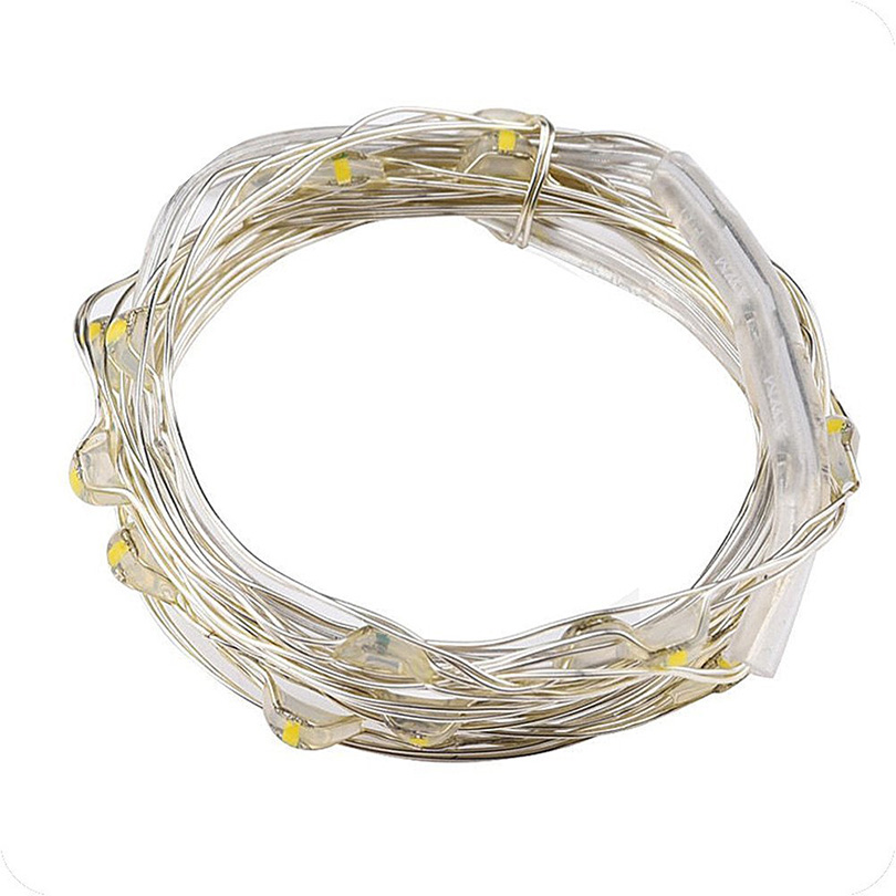 1M 2M 3M 5M Copper Wire LED String lights Holiday lighting Fairy Garland For Christmas Tree Wedding Party Gifts Decorati