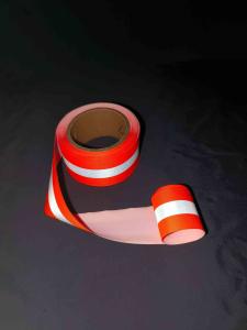 China Red Reflective Webbing For Sale Green Reflective Tape Strap wholesale