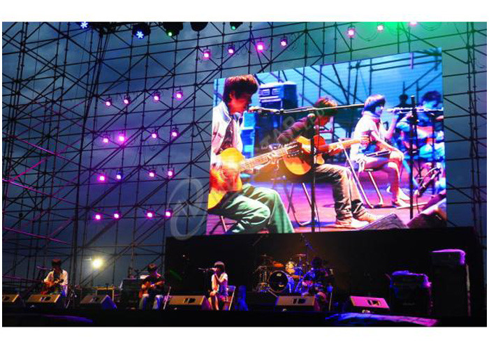 High Brightness P6 Outdoor LED Video Board With 120° Best View Angle 2-3 Years Warranty