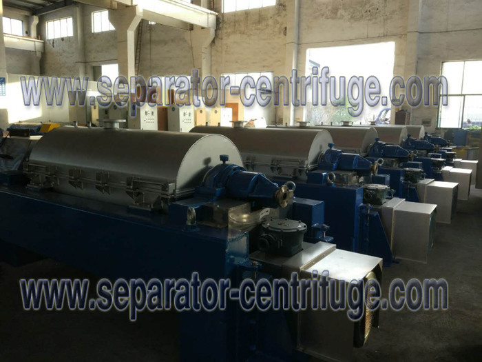 Continuous Operation Decanter Centrifuges Machine For Light Industry