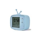 TV Shaped Kids Alarm Clock Multifunctional 316g ABS Silicone Glass Material