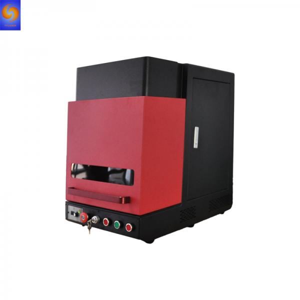 Enclosed 20w 30w 50w desktop fiber laser marking machine for sale