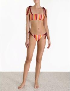 China Solid color Scoop Neck Sport Top With High Waist Bikini wholesale