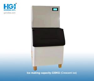 China 320KG /24H Automatic Ice Maker Square Cube Commercial 1500W 105L wholesale
