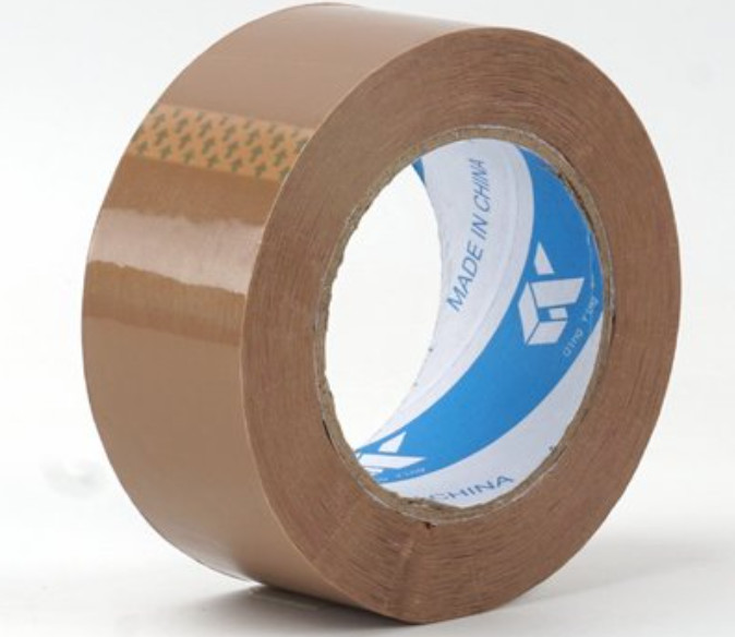 Brown Adhesive Parcel Heavy Duty Bopp Tape For Packaging OPP Strong Self Adhesive Sealing Tape