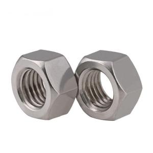China Factory Price Customized Stainless Steel 304 316 DIN6923 Self Locking Hexagon Head Nut wholesale