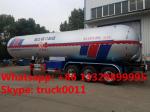 factory bottom price China new biggest 61,900Liters lpg gas tank semitrailer,