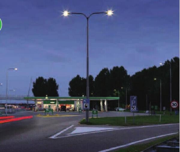 New Product 40W Outdoor Ceiling Led Gas Station Canopy Light