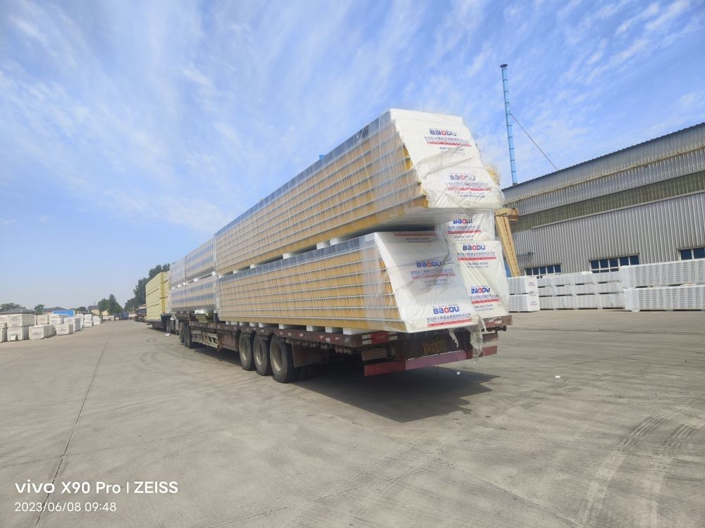 Noise Reduction Sandwich Panel Mineral Wool Energy Efficient For Building Projects