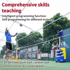 China SGS Standard Outdoor Volleyball Shooting Machine With 30pcs Balls wholesale
