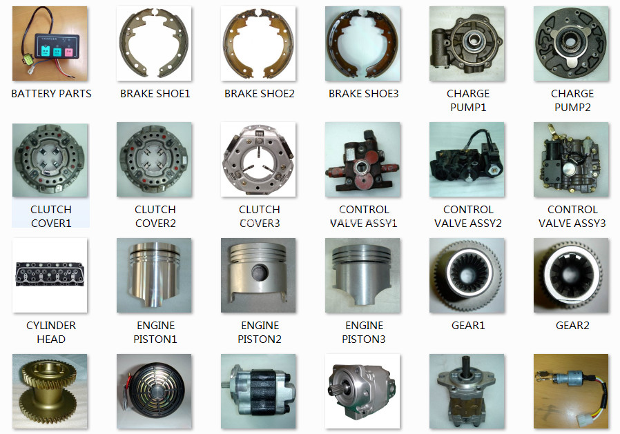 Hydraulic Piston Lift Cylinder Forklift Spare Parts Suppliers Forklift Replacement Parts