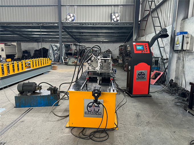 2024 Full-automatic high quality Angle and C channel 2 in 1 roll forming machine in Saudi Arabia
