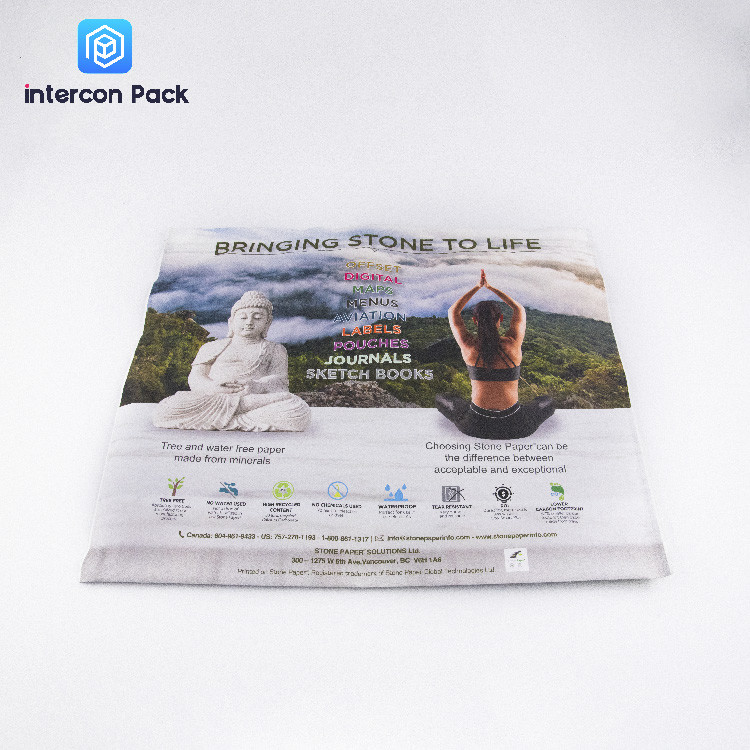 Oil Resistant Waterproof Stone Paper Color Printed Maps Manuals
