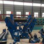 Spiral Welde Carbon Steel Tube Mill Production Machine With Uncoiler / Peeler