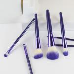 Premium Makeup Brushes Classic Purple High Flexibility Bristles Powder Eye