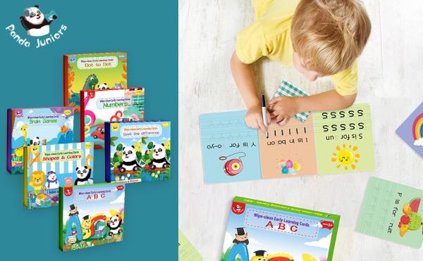 Laminated Alphabet, Sight Words & Phonics Flash Cards for Kindergarten Bonus 1