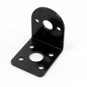 China Nonstandard Metal Bracket Fabrication for Customized Black Wood Connection wholesale
